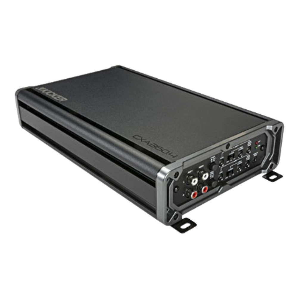 Kicker CX Series 46CXA3604T 4 Channel Car Amplifier and 46CK8 Amp